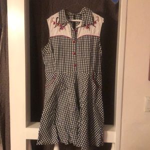 Hell Bunny Lydia Western Dress